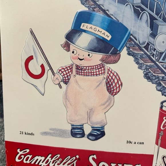 1993 Campbell’s Soup Sign #8 Train AAA Collectible - Picture 6 of 12